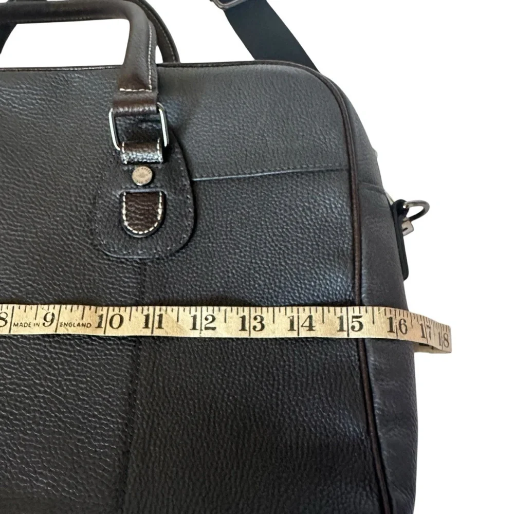 TED BAKER LEATHER HOOSTEN TRAVEL DOCUMENTS BAG